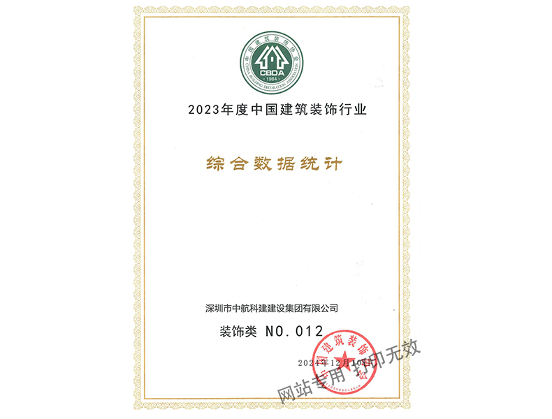 2023年度百?gòu)?qiáng)排名（裝飾類）